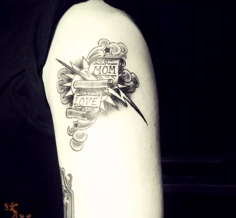 school 小图纹身图片_成品手臂欧美字符纹身图案