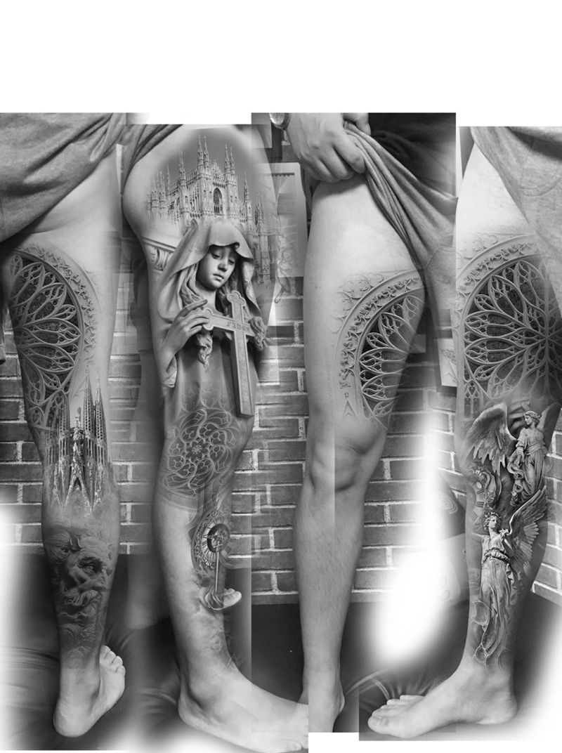 设计完纹身图片