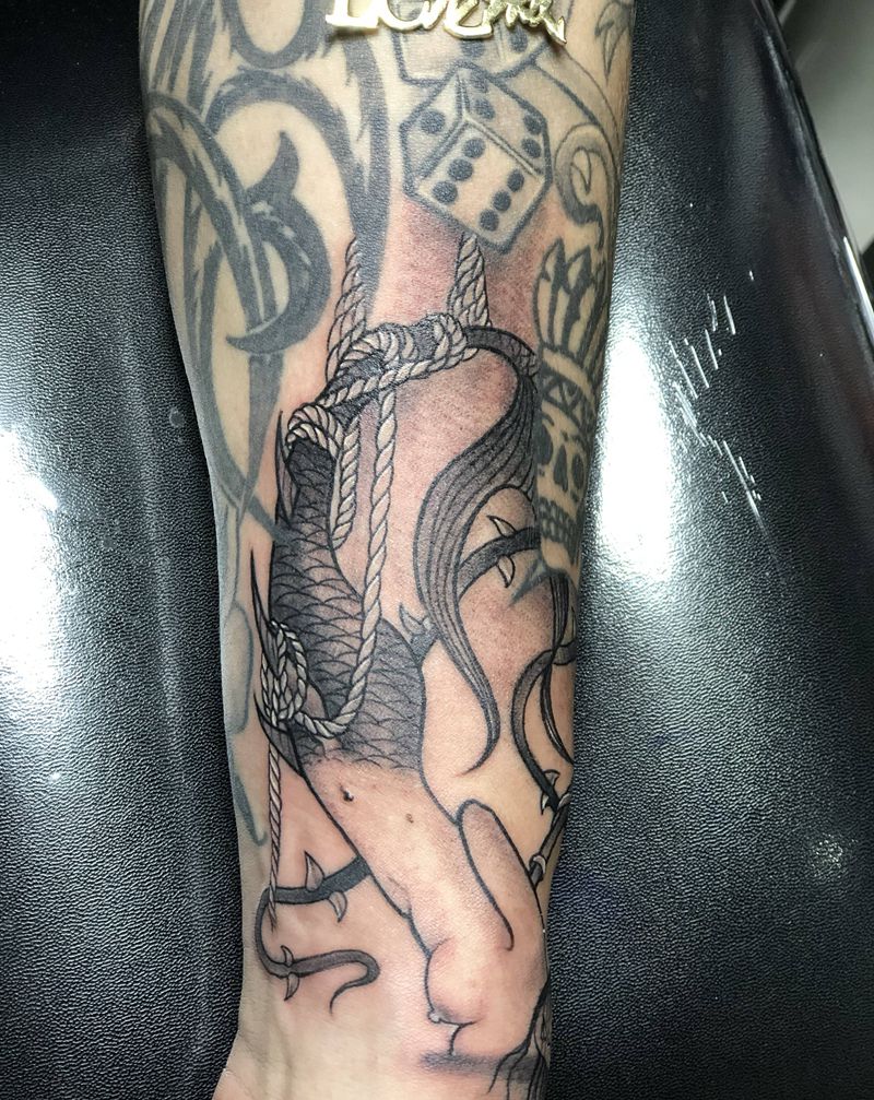 多拼纹身图片_手臂纹身图案