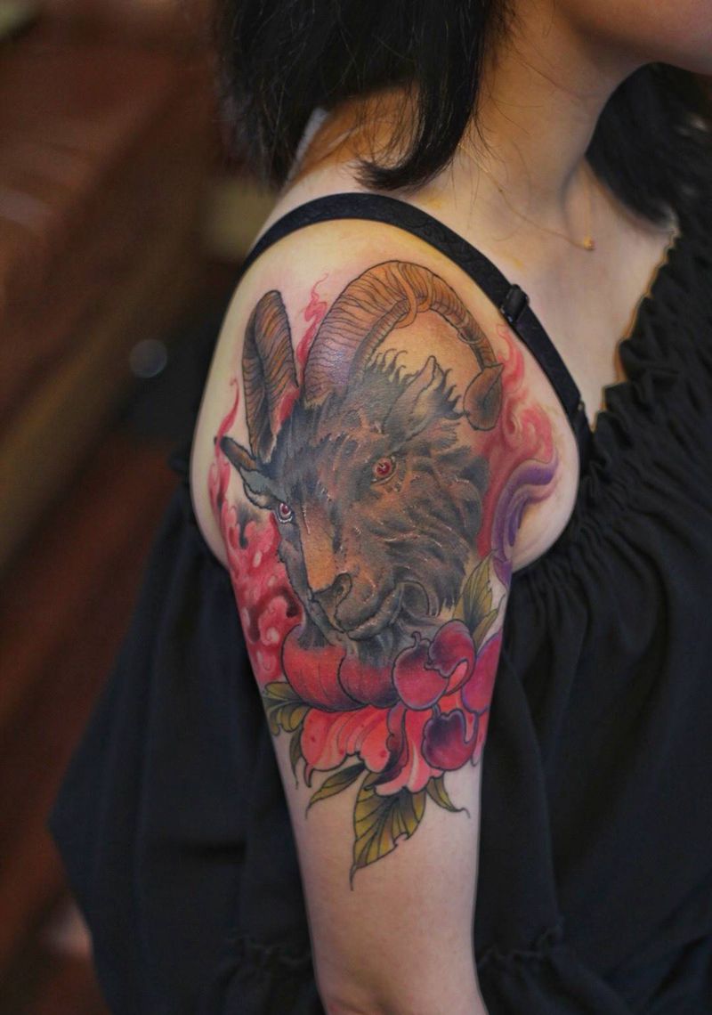 遮盖胎记纹身图片