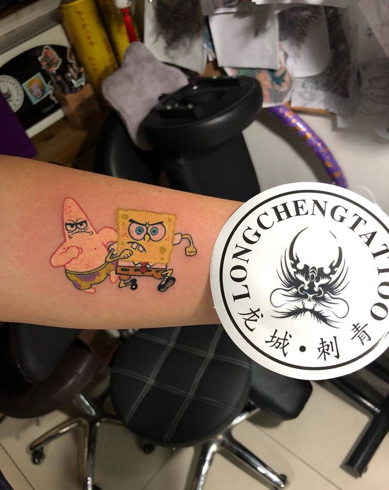 好基友。纹身图片