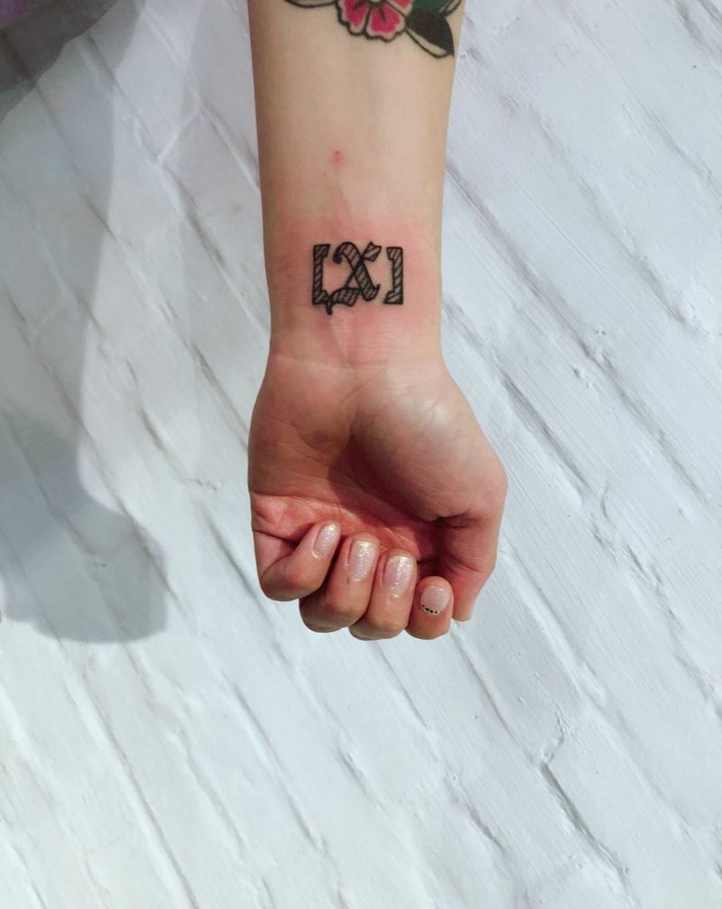 字母纹身图片_手臂纹身图案