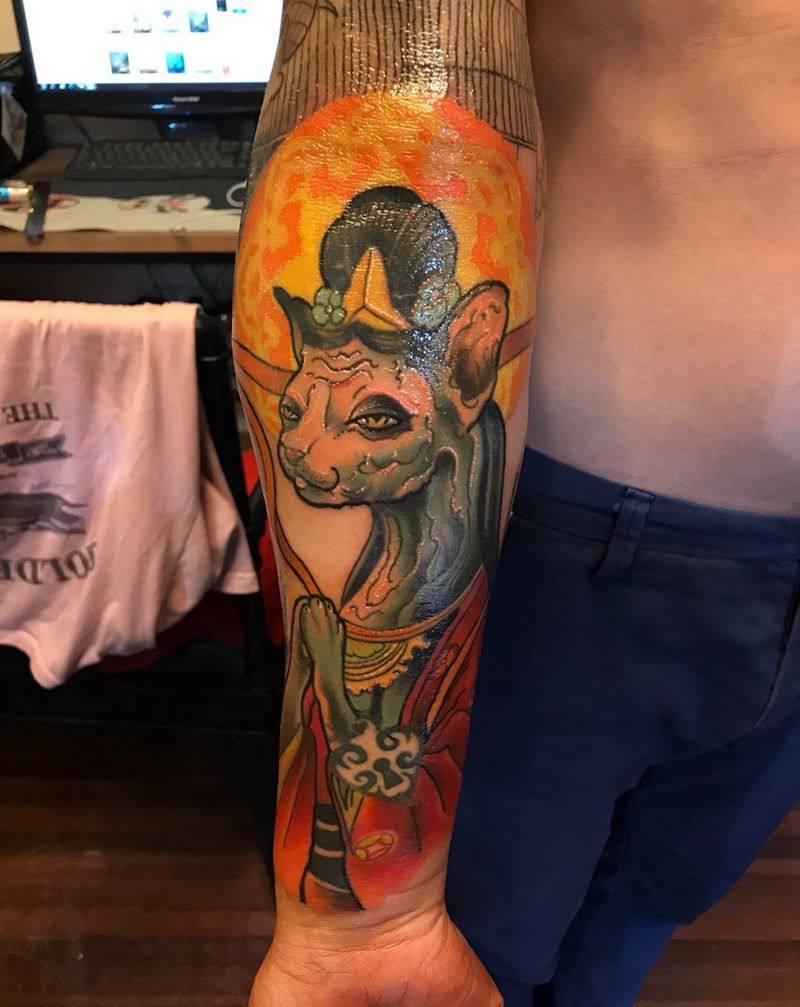 newschool纹身图片