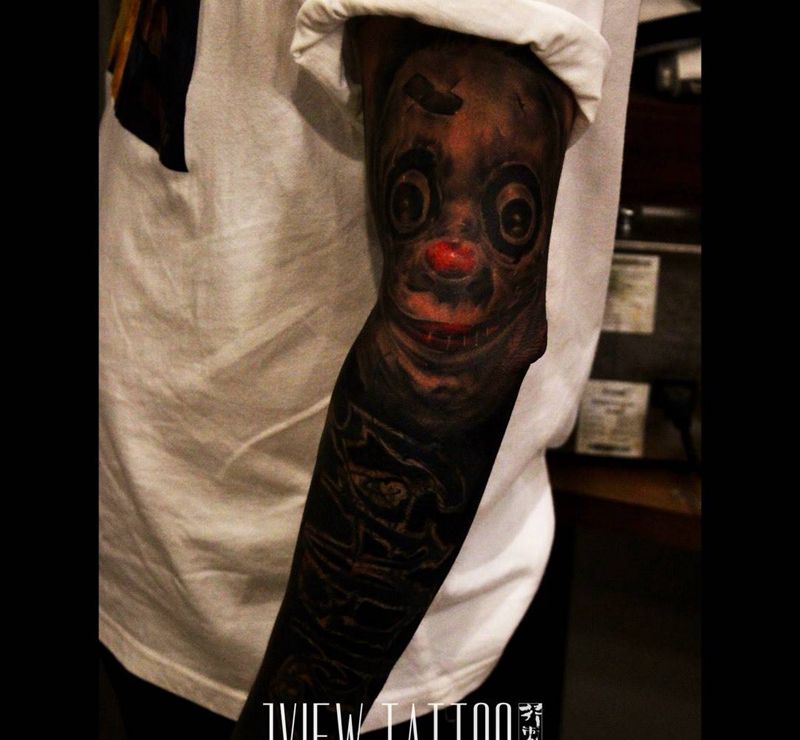 JoKer进度纹身图片