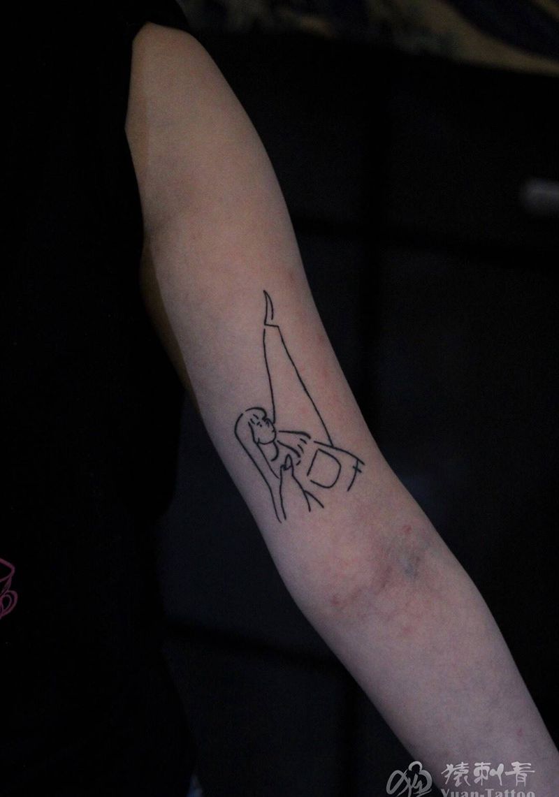 小清新 最后两幅作品是后的纹身图片