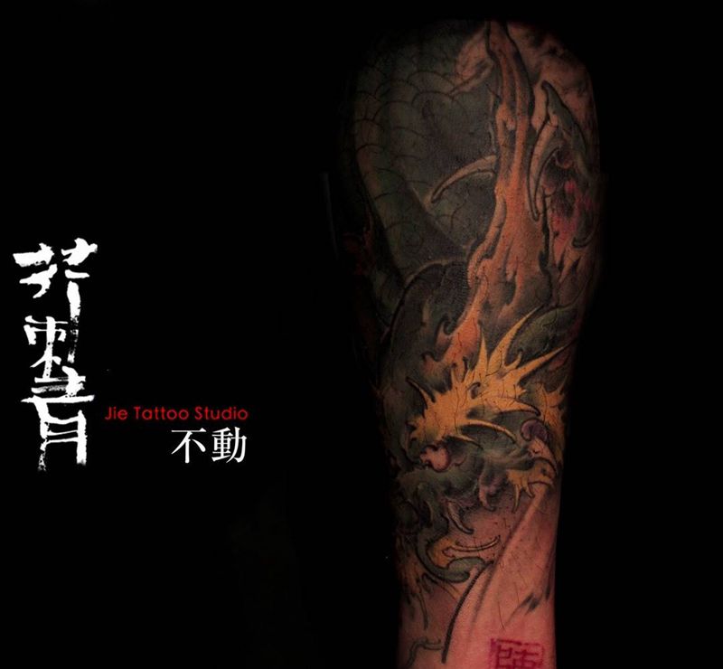 章。纹身图片_手稿成品手臂手部脚部腿部背部习俗国画原创纹身图案