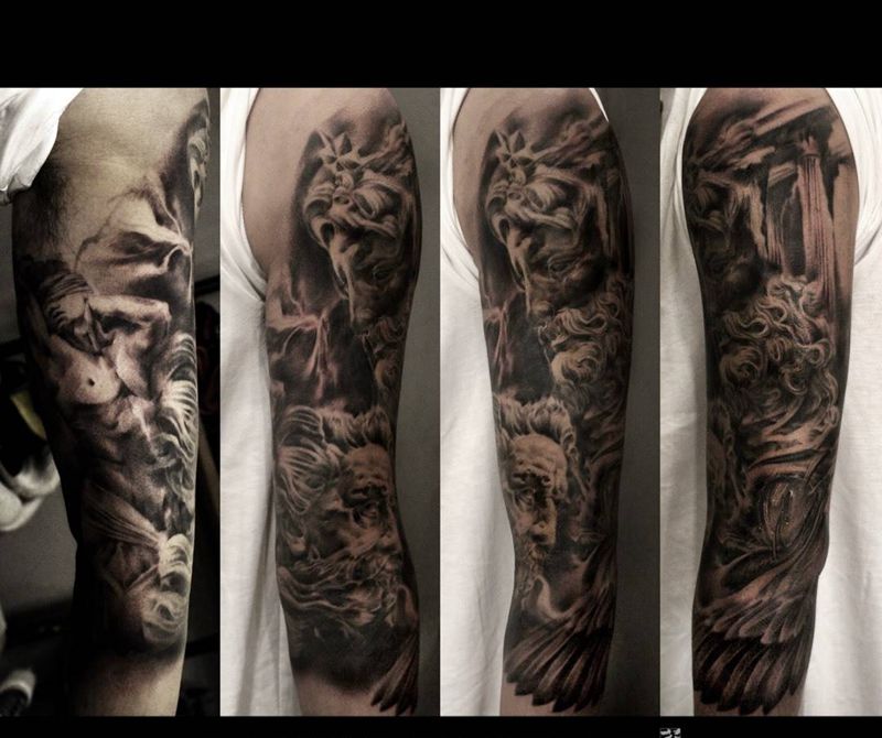 奥林匹斯纹身图片