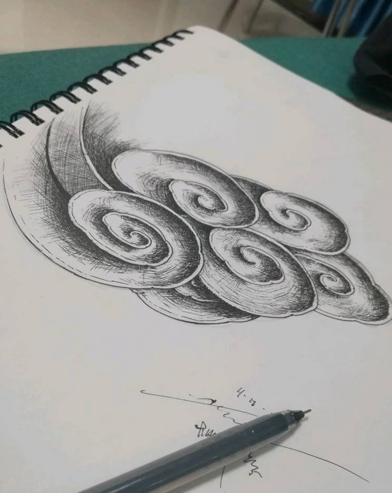 1手稿纹身图片_手稿纹身图案