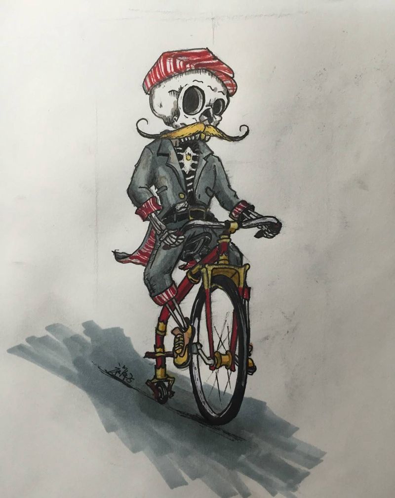 手稿纹身图片_手稿插画纹身图案