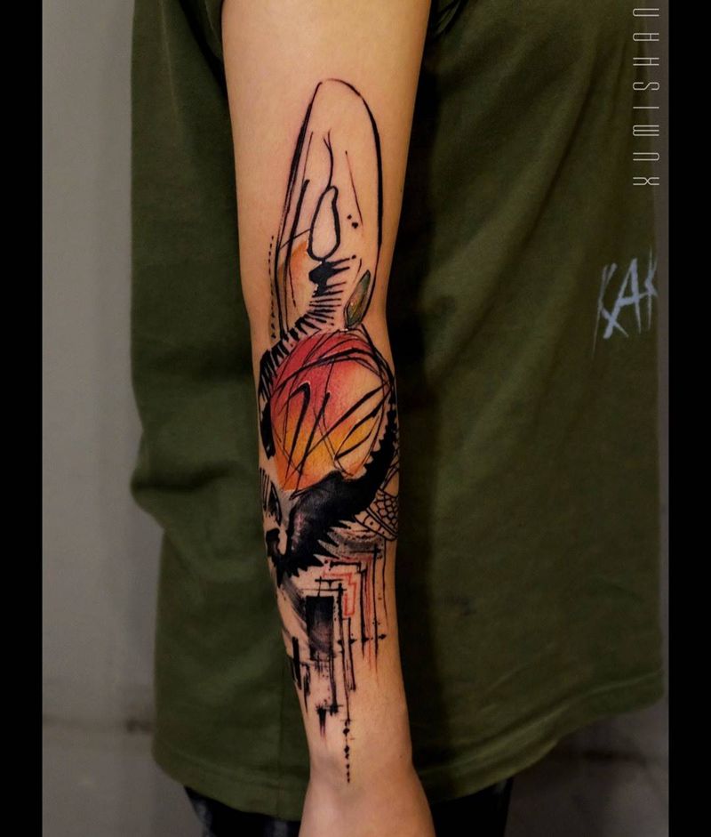 Original Sin _纹身图片_手稿成品手臂清新欧美原创动物静物几何纹身图案