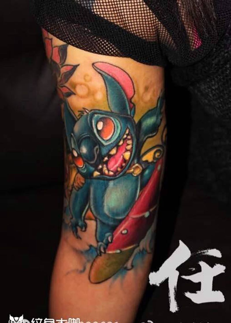 作品回顾纹身图片_成品手稿手部手臂背部腿部肩部传统欧美写实纹身图案