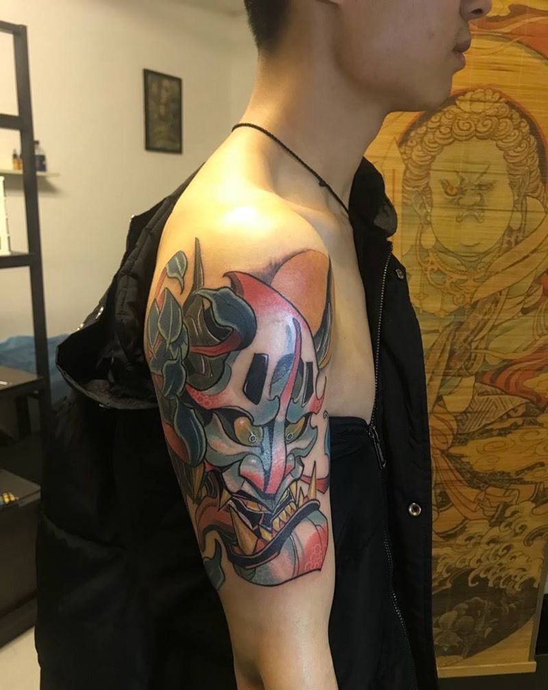 new school纹身图片