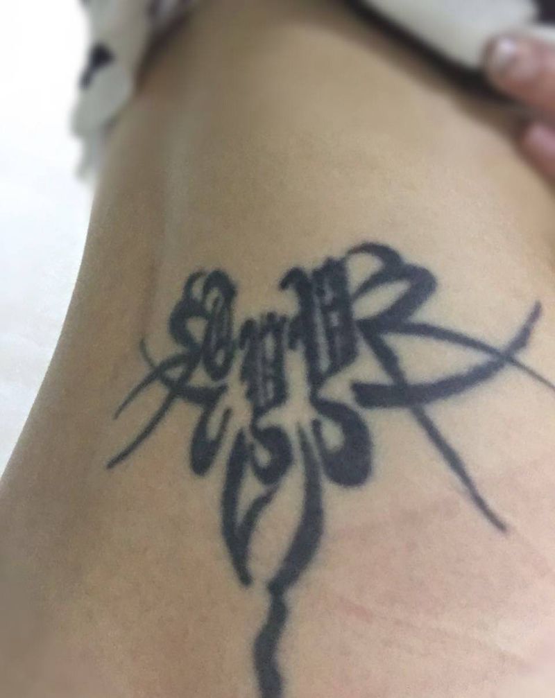 遮盖前后纹身图片