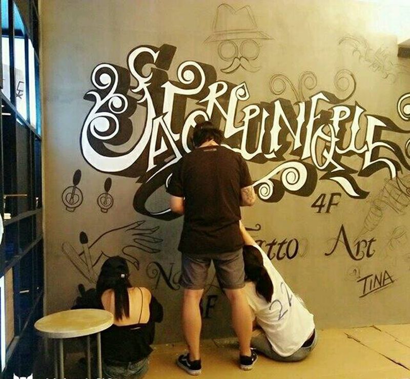 新工作室涂鸦纹身图片_原创涂鸦成品纹身图案