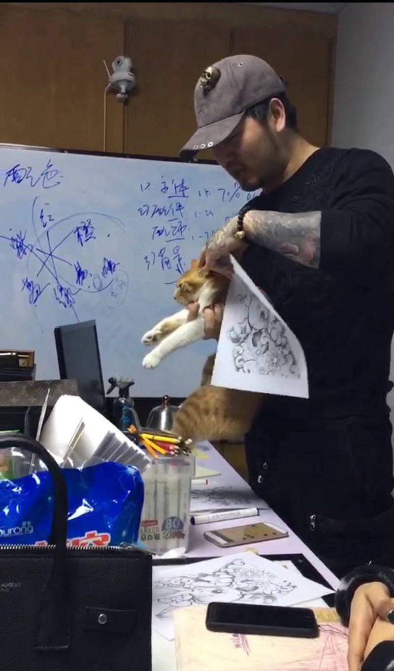 实物讲解配色纹身图片_手稿手臂臀部背部手部脚部腰部腿部清新写实纹身图案