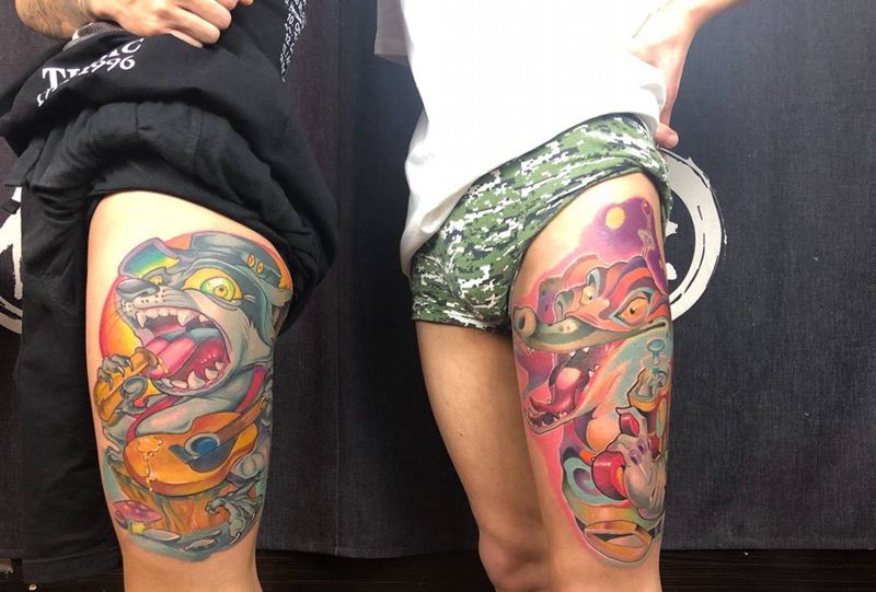 得奖作品纹身图片_欧美清新传统手部脚部手臂背部腿部肩部腰部纹身图案