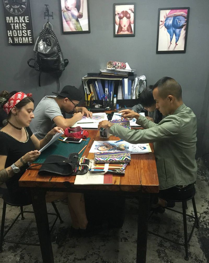 同学们纹身图片