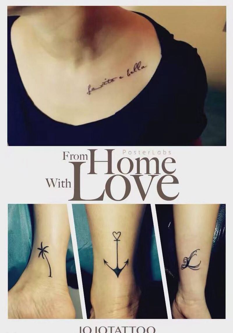 小清新纹身纹身图片