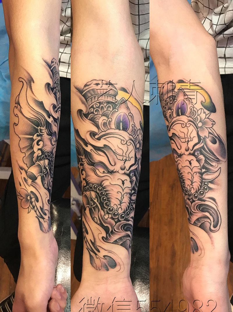 本店作品纹身图片