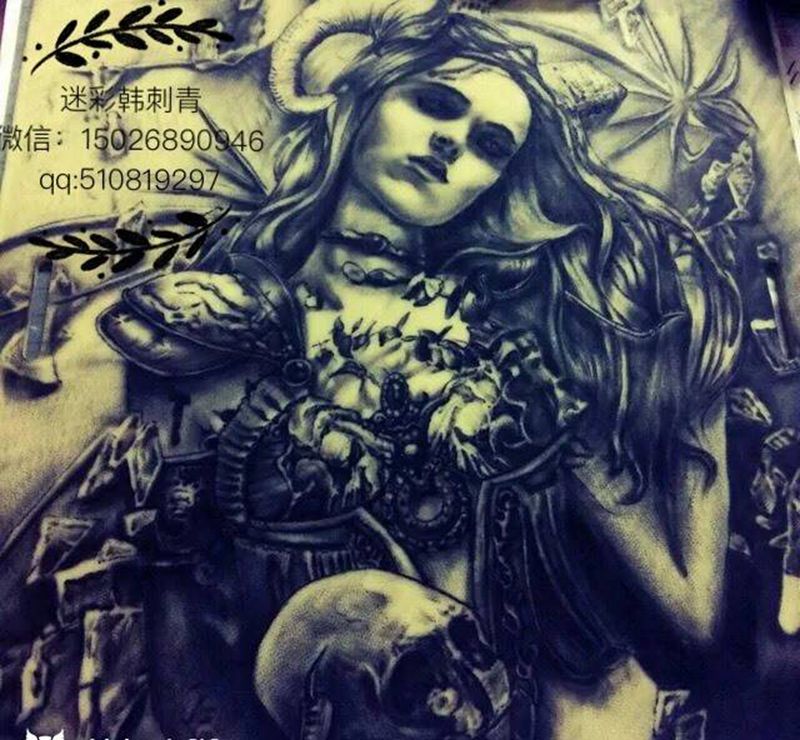 练习皮练习纹身图片