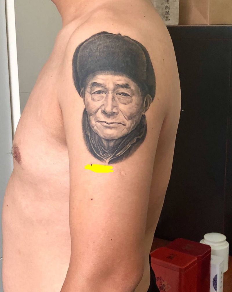 肖像纹身图片