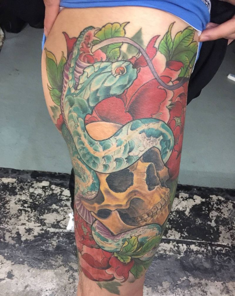 恢复好半年后的骷髅