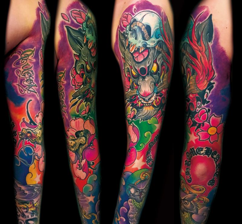 本店作品纹身图片