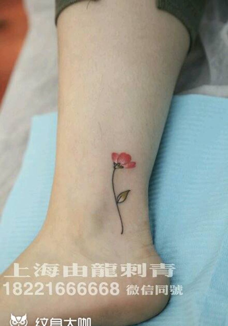 小图，花纹身图片