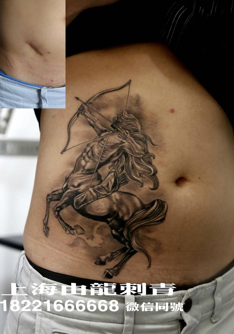 恢复后纹身图片_欧美写实人物纹身图案