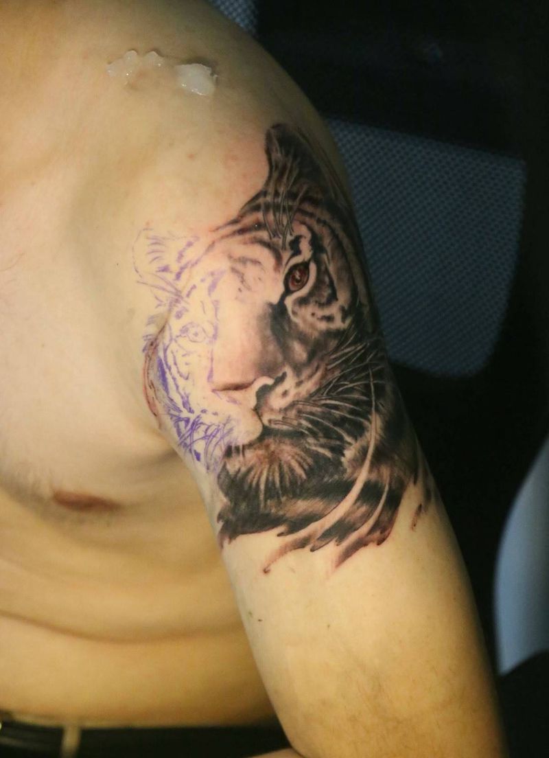 半成品之惑纹身图片