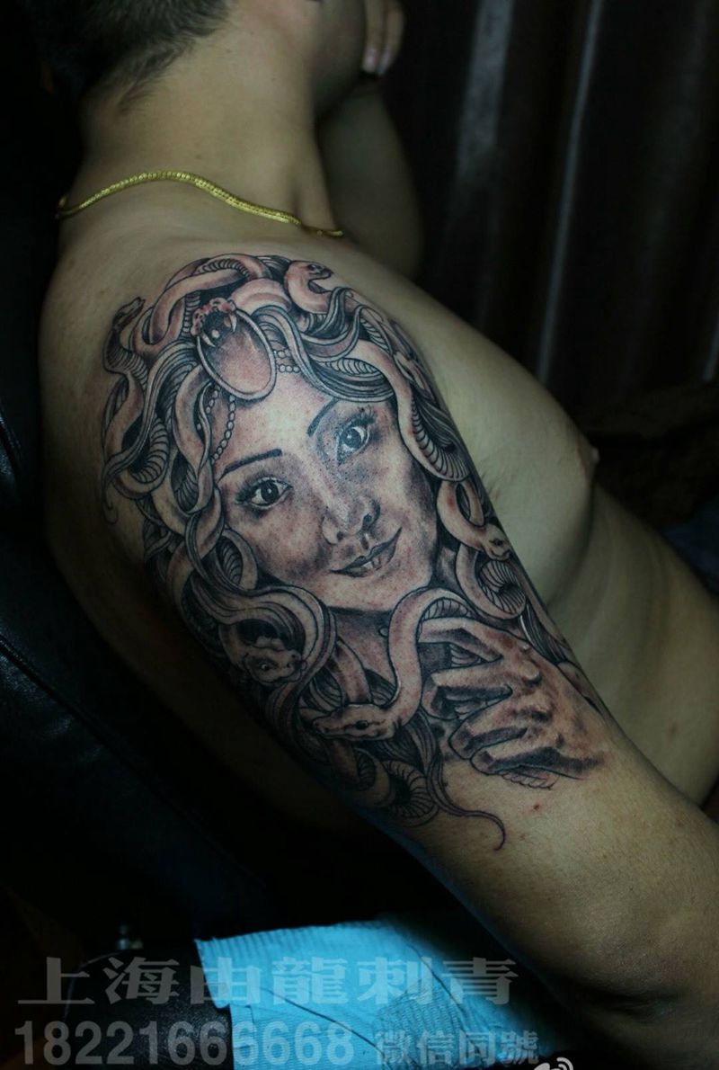 女朋友的脸、纹身图片