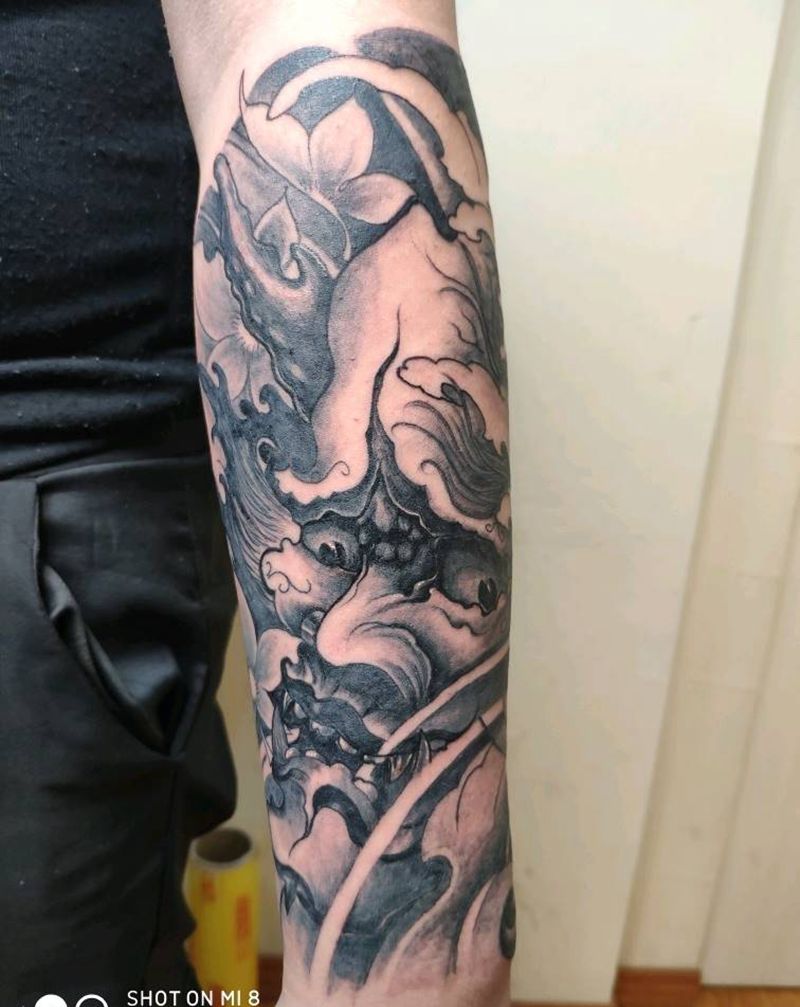 般若纹身图片_手臂纹身图案