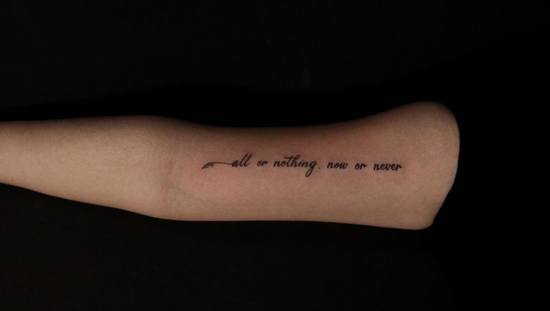 小清新纹身图片_手臂纹身图案