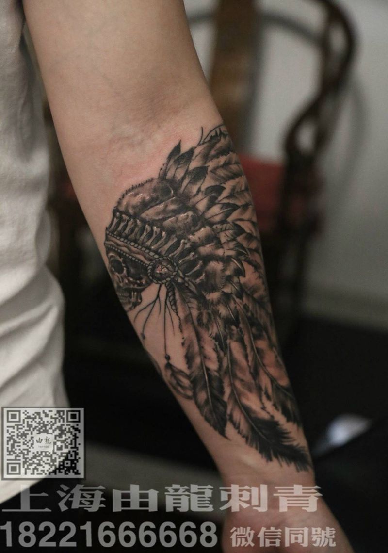 印第安纹身图片