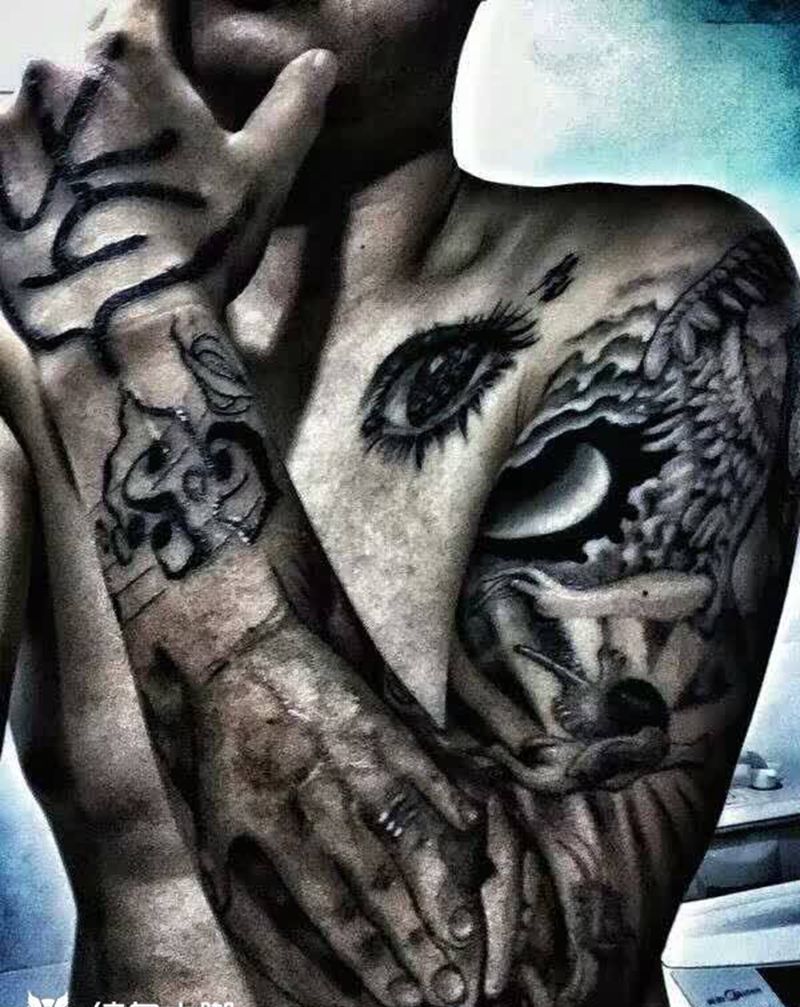 爱与责任纹身图片