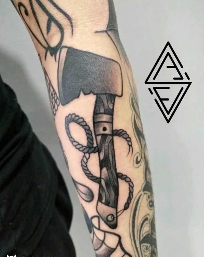 oldschool小图纹身图片_手臂Old School纹身图案