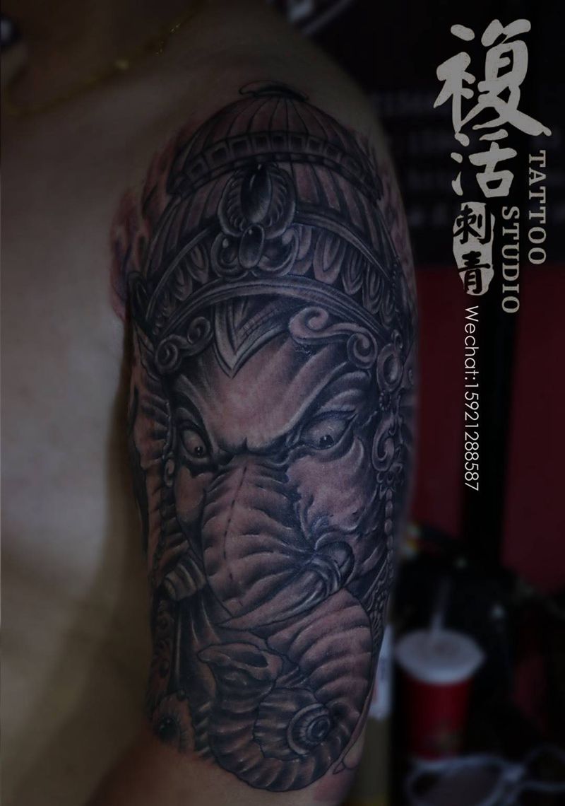 象神纹身纹身图片