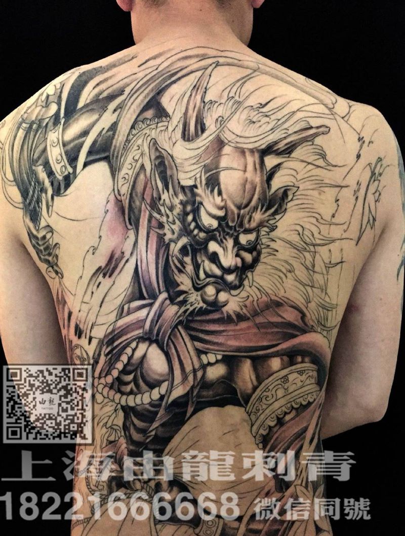 风神大哥纹身图片