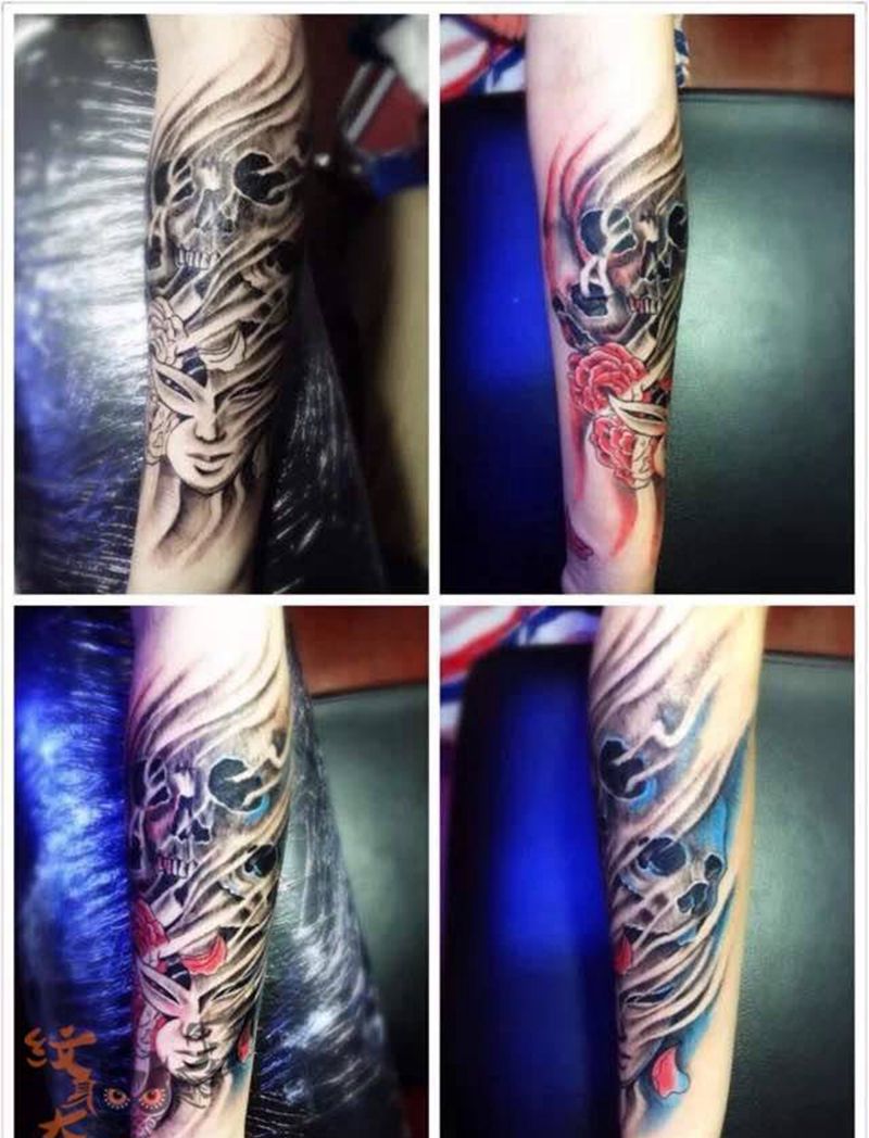 女生小臂纹身图片