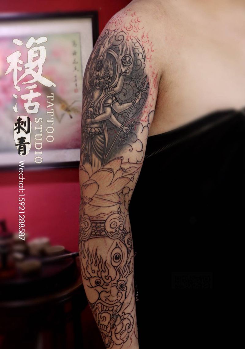 修改作品纹身图片