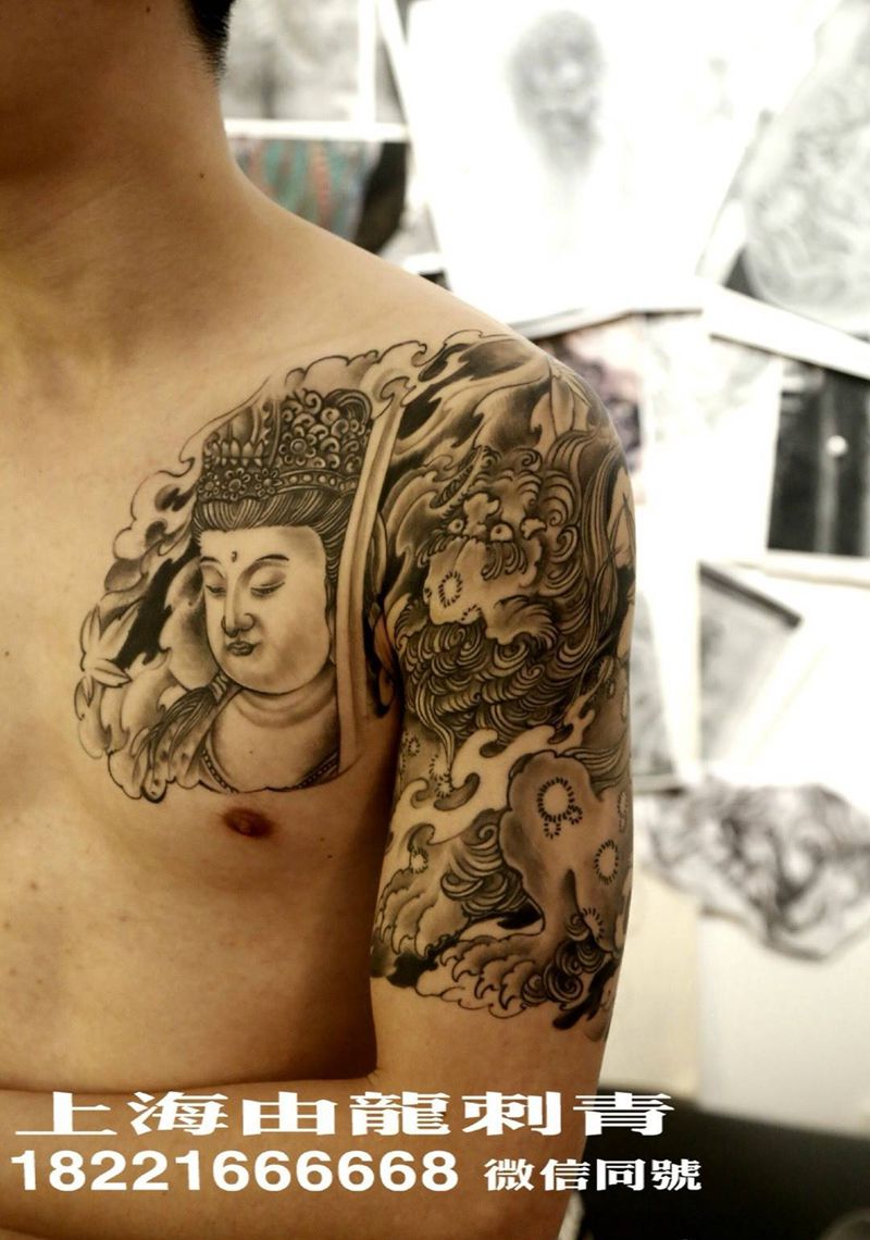 半甲恢复后纹身图片