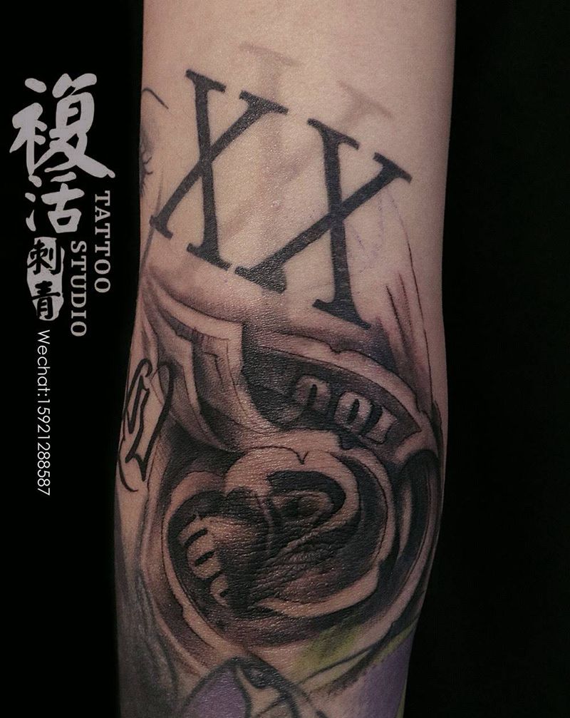 复活刺青纹身图片