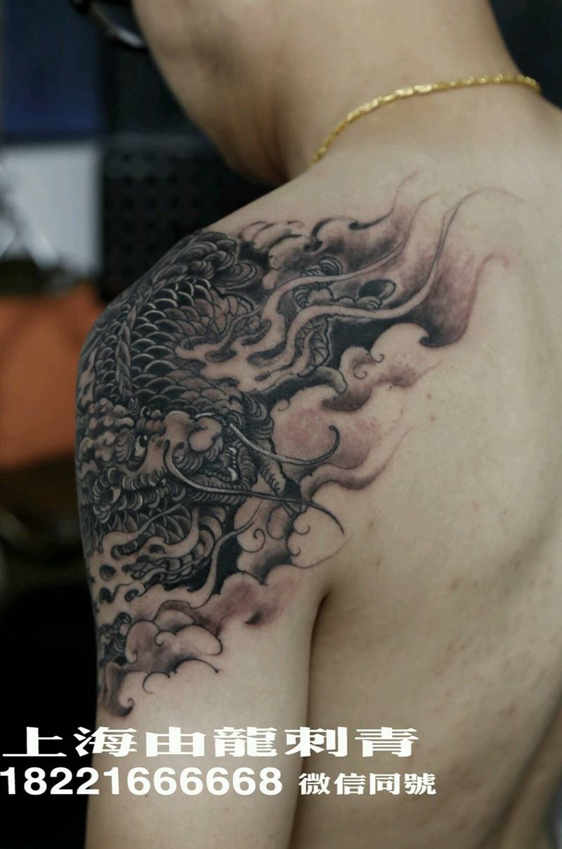 麒麟纹身图片