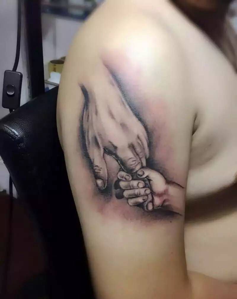 父爱纹身图片