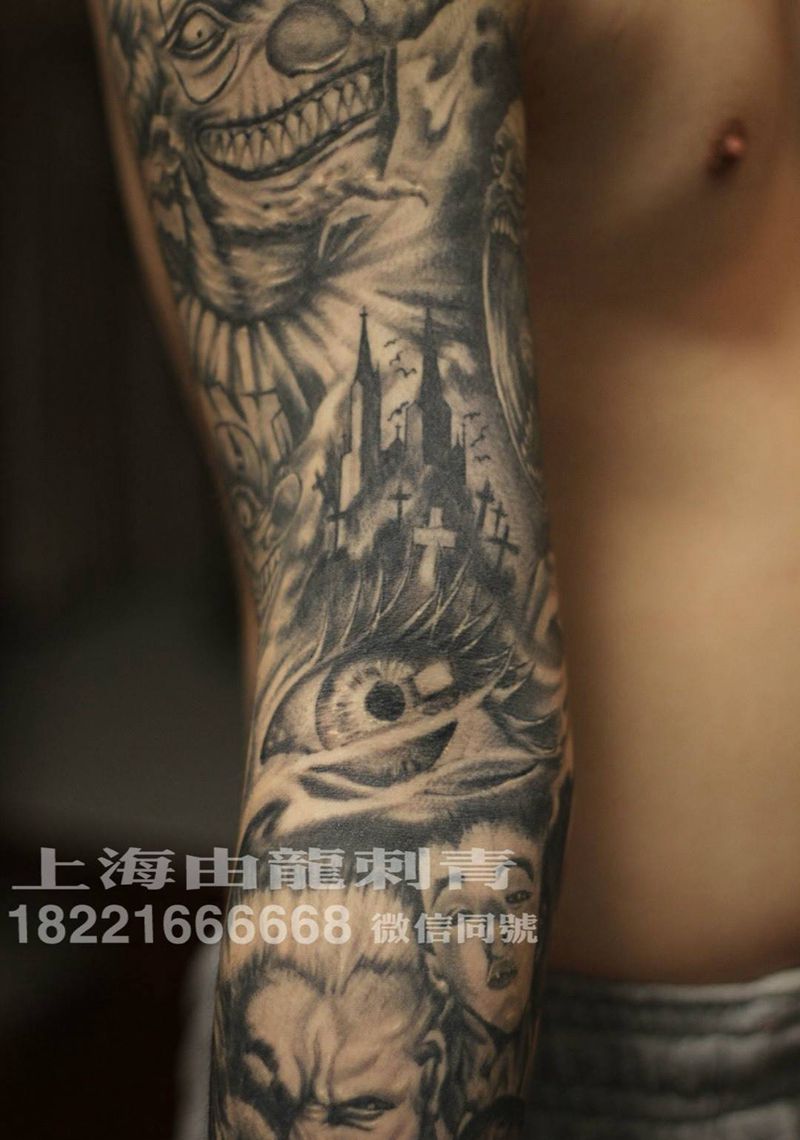 写实纹身图片