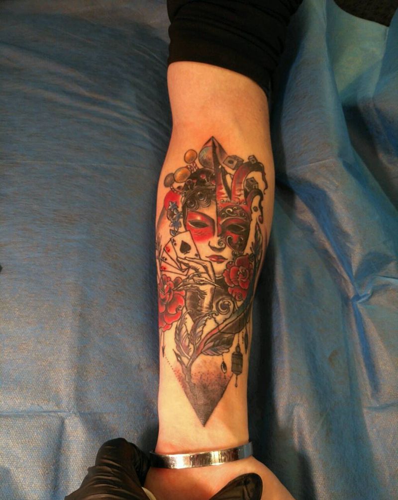 魔术师纹身图片