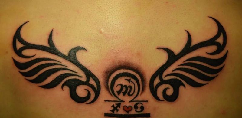 老三出品，必是精品！纹身图片_背部成品图腾纹身图案