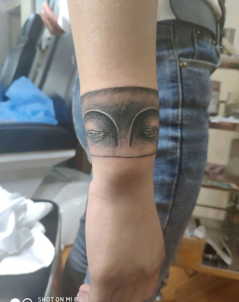 手环纹身图片_手臂纹身图案