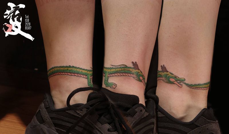 加油纹身图片_手臂腿部New School纹身图案