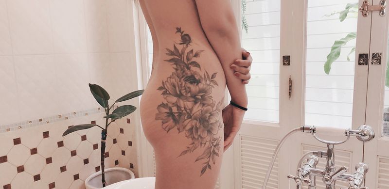 发纹身图片_图腾纹身图案